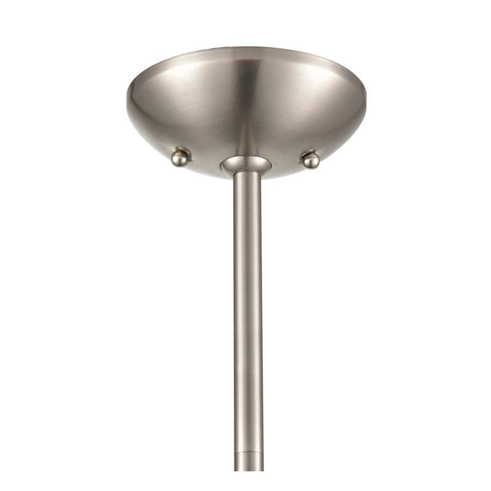 1-Light 12 in. Satin Nickel Mini Pendant by Millennium Lighting 4 1-Light 12 in. Satin Nickel Mini Pendant by Millennium Lighting - Image 4