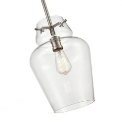 1-Light 12 in. Satin Nickel Mini Pendant by Millennium Lighting 9 1-Light 12 in. Satin Nickel Mini Pendant by Millennium Lighting -Millennium Lighting Shop satin nickel millennium lighting pendant lights 3701 sn fa 1000