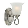 9 in. 1-Light Satin Nickel Sconce by Millennium Lighting