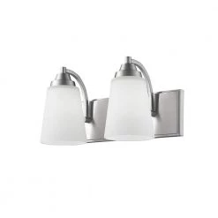 14.5 in. 2-Light Satin Nickel Vanity Light by Millennium Lighting