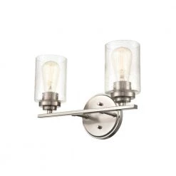 14.25 in. 2-Light Satin Nickel Vanity Light by Millennium Lighting -Millennium Lighting Shop satin nickel millennium lighting vanity lighting 3682 sn 4f 1000