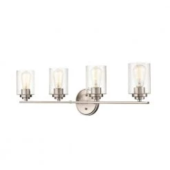 31.125 in. 4-Light Satin Nickel Vanity Light by Millennium Lighting 7 31.125 in. 4-Light Satin Nickel Vanity Light by Millennium Lighting -Millennium Lighting Shop satin nickel millennium lighting vanity lighting 3684 sn 4f 1000