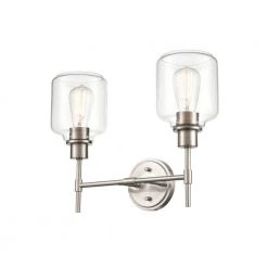 2-Light 17.5 in. Satin Nickel Vanity Light by Millennium Lighting