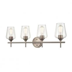 4 Light 31 in. Satin Nickel Vanity Light by Millennium Lighting