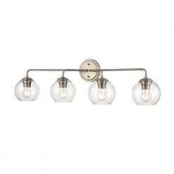 35 in. 4-Light Satin Nickel Vanity Light by Millennium Lighting