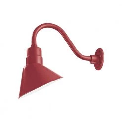R Series 1 Light 11 in. Satin Red Angle Shade by Millennium Lighting