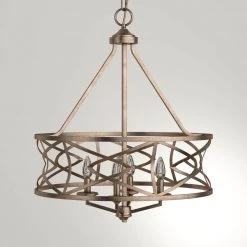 4-Light Vintage Gold Chandelier by Millennium Lighting 7 4-Light Vintage Gold Chandelier by Millennium Lighting -Millennium Lighting Shop vintage gold millennium lighting chandeliers 2174 vg a0 1000