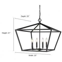 23 in. 4-Light Vintage White Taper Candle Outdoor Pendant by Millennium Lighting -Millennium Lighting Shop vintage white millennium lighting outdoor pendant lights 3294 vw 4f 1000
