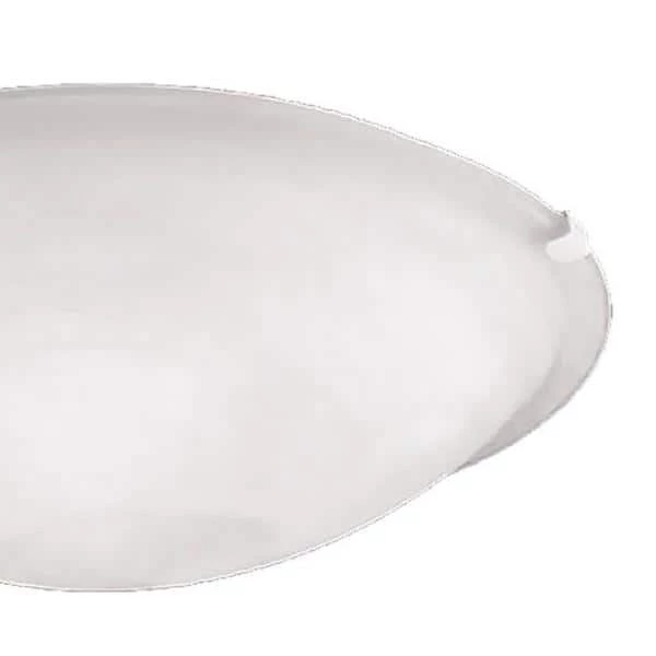 14 in. 2-Light White Flush Mount by Millennium Lighting 2 14 in. 2-Light White Flush Mount by Millennium Lighting - Image 2