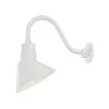 R Series 1-Light 11 in. White Angle Shade by Millennium Lighting