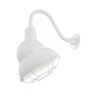 R Series 1-Light 13 in. White Emblem Shade by Millennium Lighting