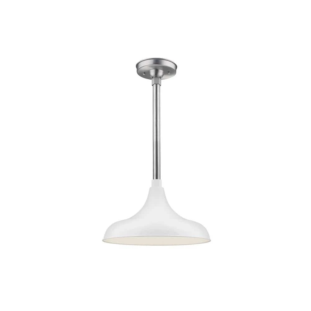 R Series 1-Light 15 in. White Modified Warehouse Shade by Millennium Lighting 1 R Series 1-Light 15 in. White Modified Warehouse Shade by Millennium Lighting